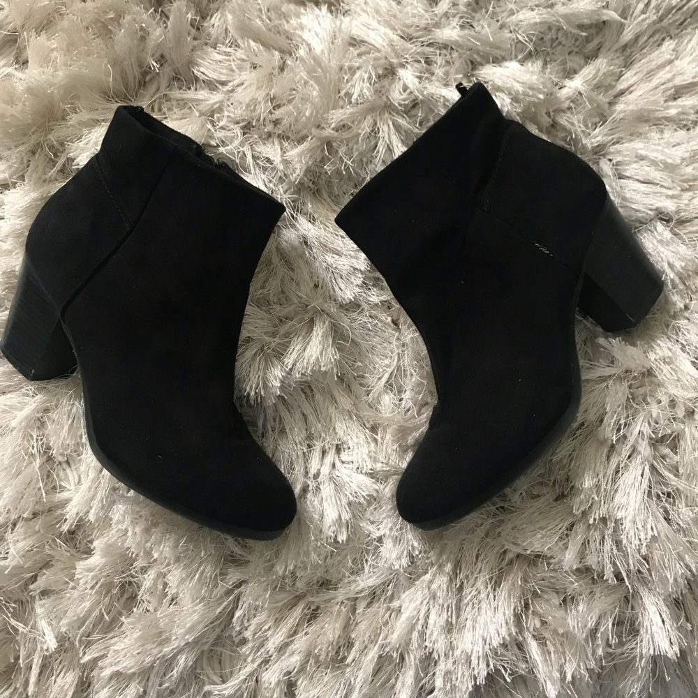 Black booties